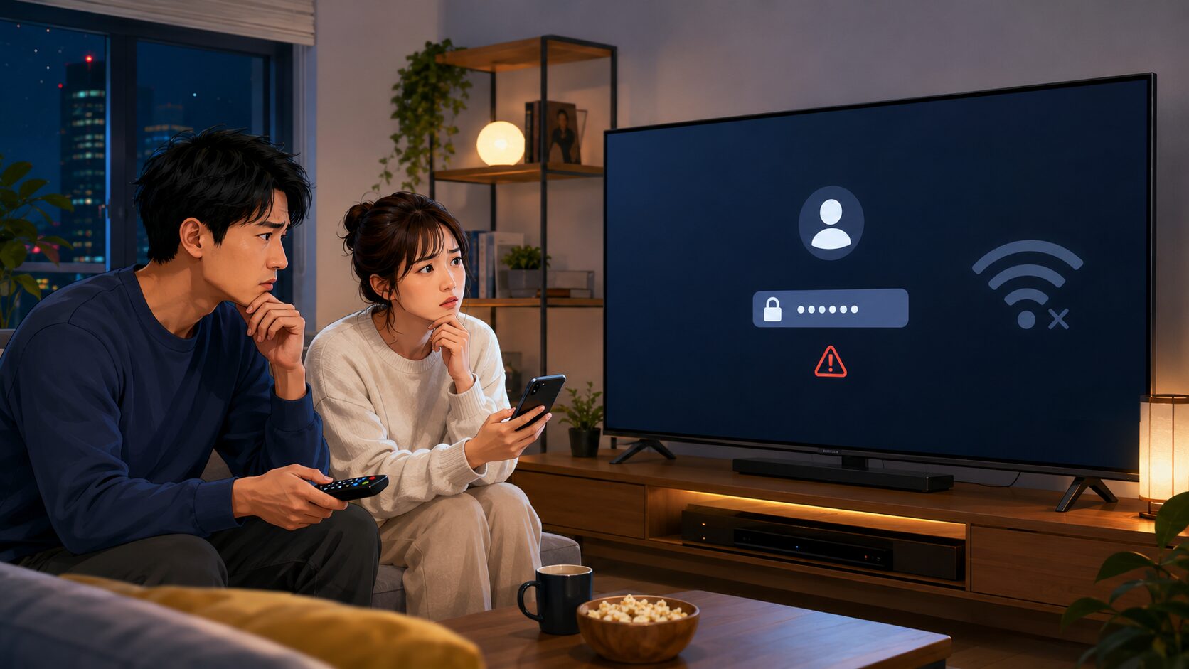 Huluにログインできない原因と対処法!テレビやパスワードも解説
