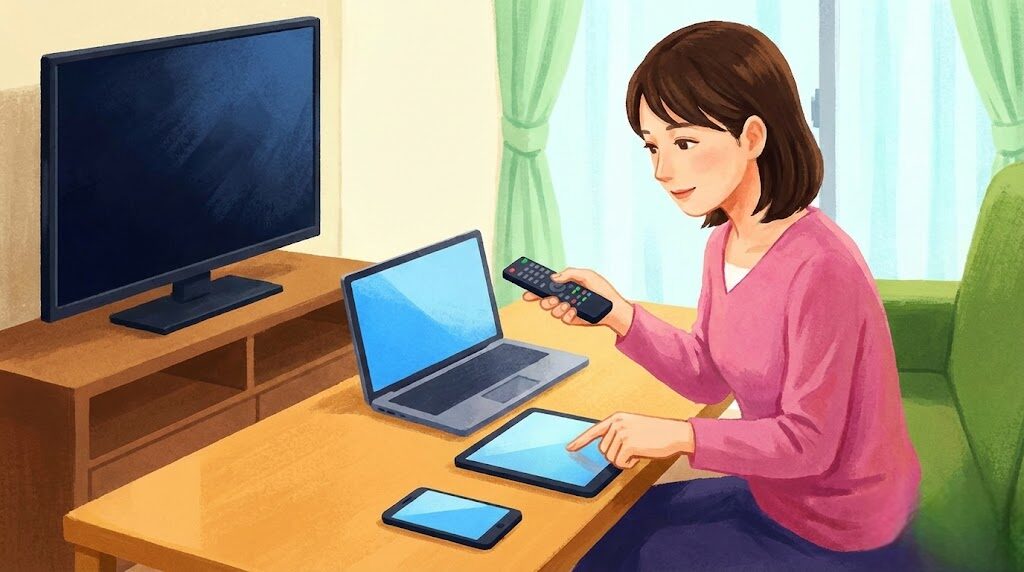 デバイスごとにHuluの画質が悪い時の直し方