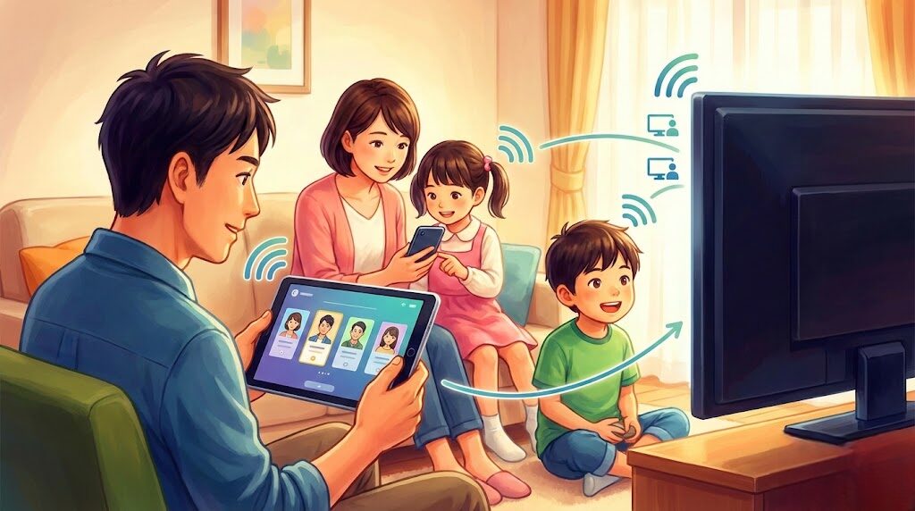 Huluで家族共有のやり方ガイド！同時視聴の制限やプロフィールの設定