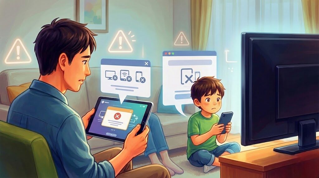 Huluで家族共有のやり方における注意点