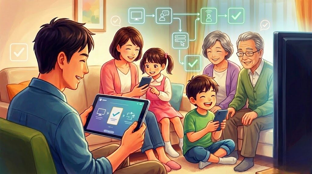 失敗しないためのHuluで家族共有のやり方