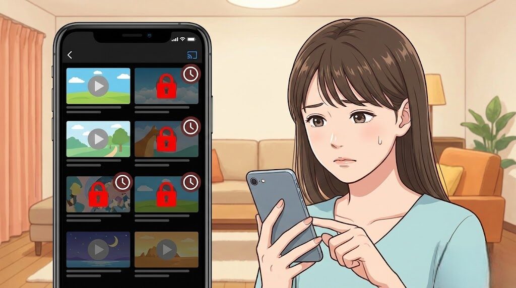 U-NEXTで配信終了したらもう見れない？保存の制限