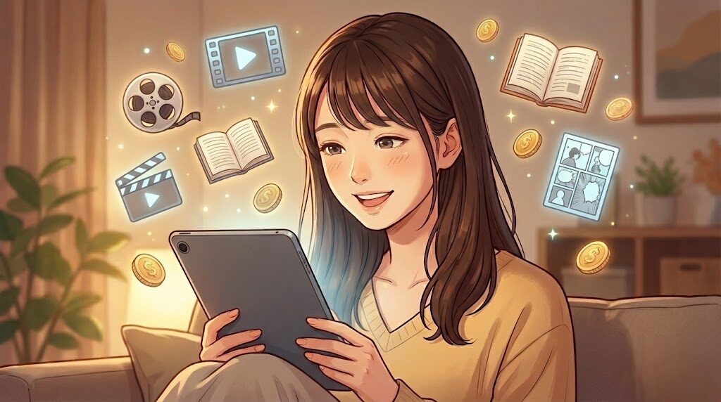 U-NEXTの無料トライアルを解約したのに見れる資産的な権利