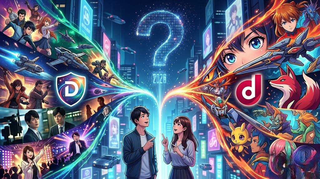 DMM TVとdアニメストアを比較！2026年最新おすすめはどっち？