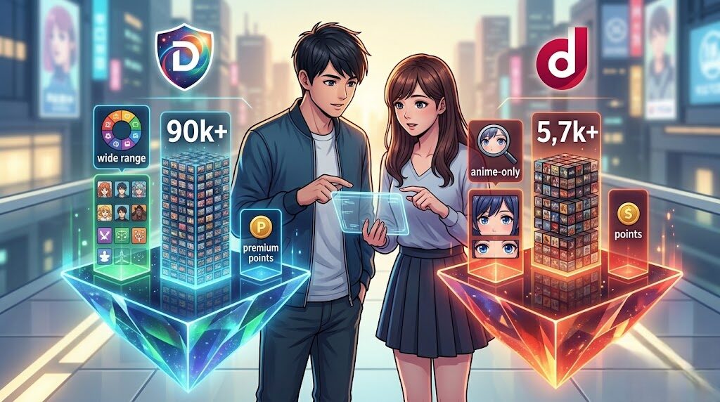 DMM TVとdアニメストアの比較で選ぶ最適プラン