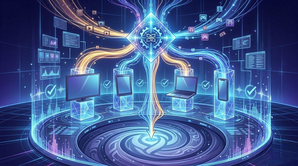 DMM TVの複数端末における同時視聴の仕組み