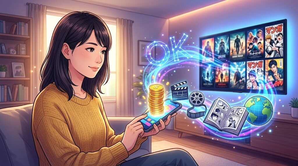 U-NEXTポイントの使い道ない問題を解決！漫画や映画でお得に利用する